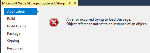 Property pages do not load on latest 15.3 build · Issue #2492 · dotnet ...
