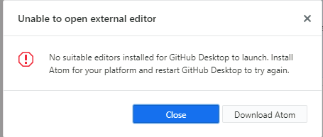 GitHub Desktop can't find atom-beta · Issue #19696 · atom/atom · GitHub