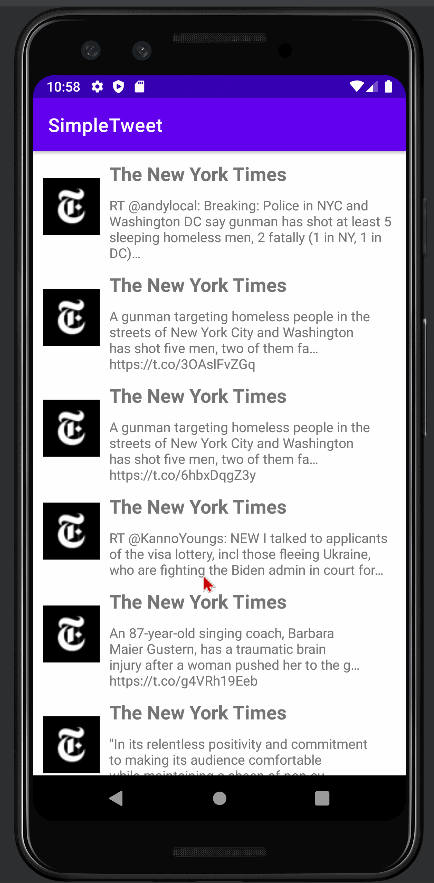 SimpleTweet