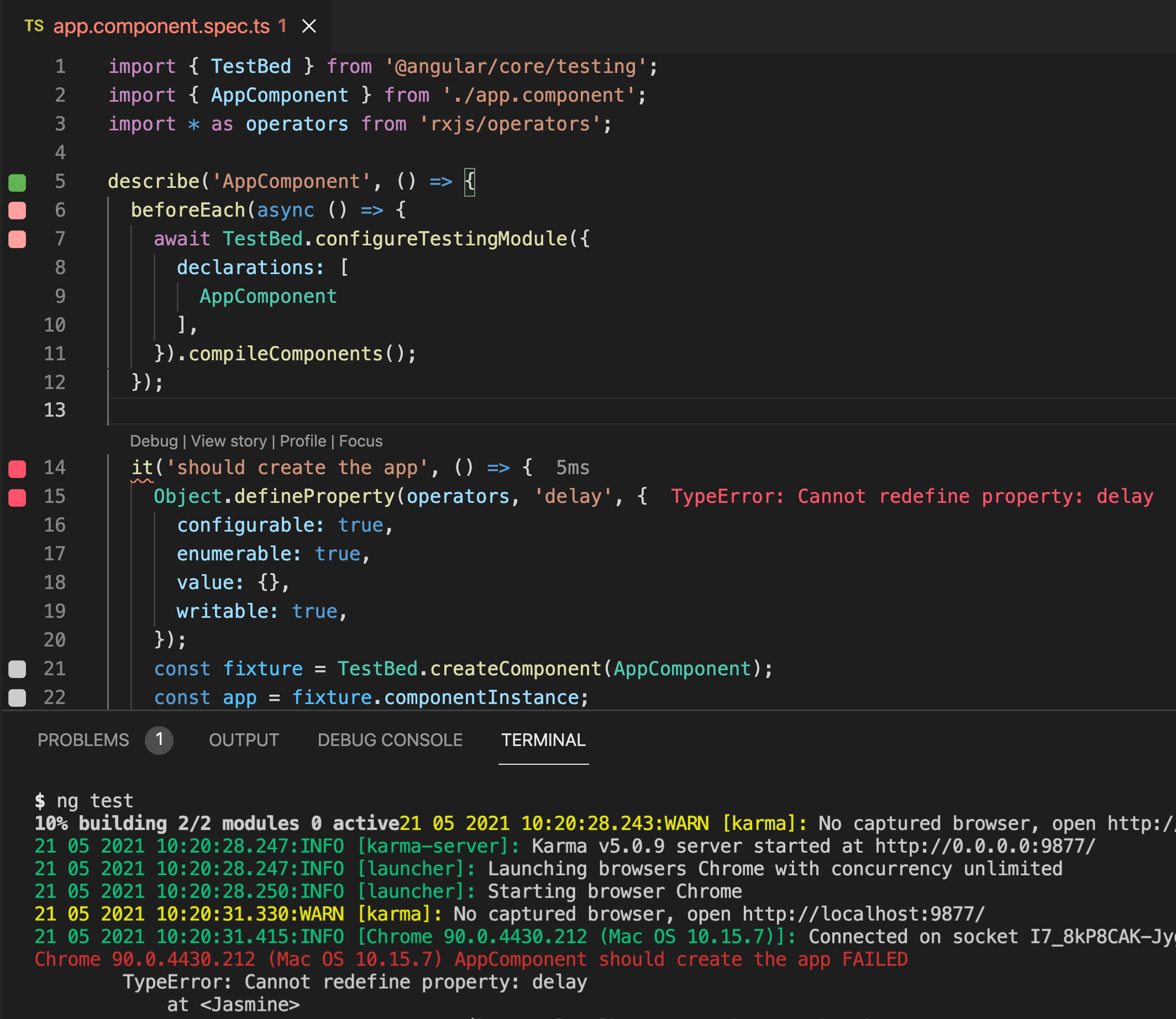 Jasmine errors · Issue 2709 · wallabyjs/public · GitHub