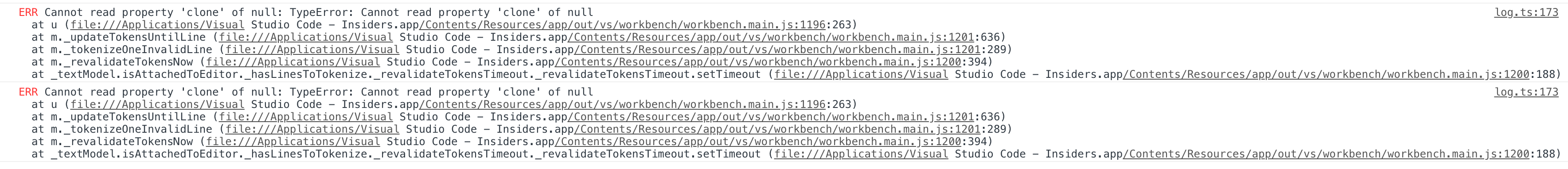 Output channel content highlighting stops working after clearing its ...