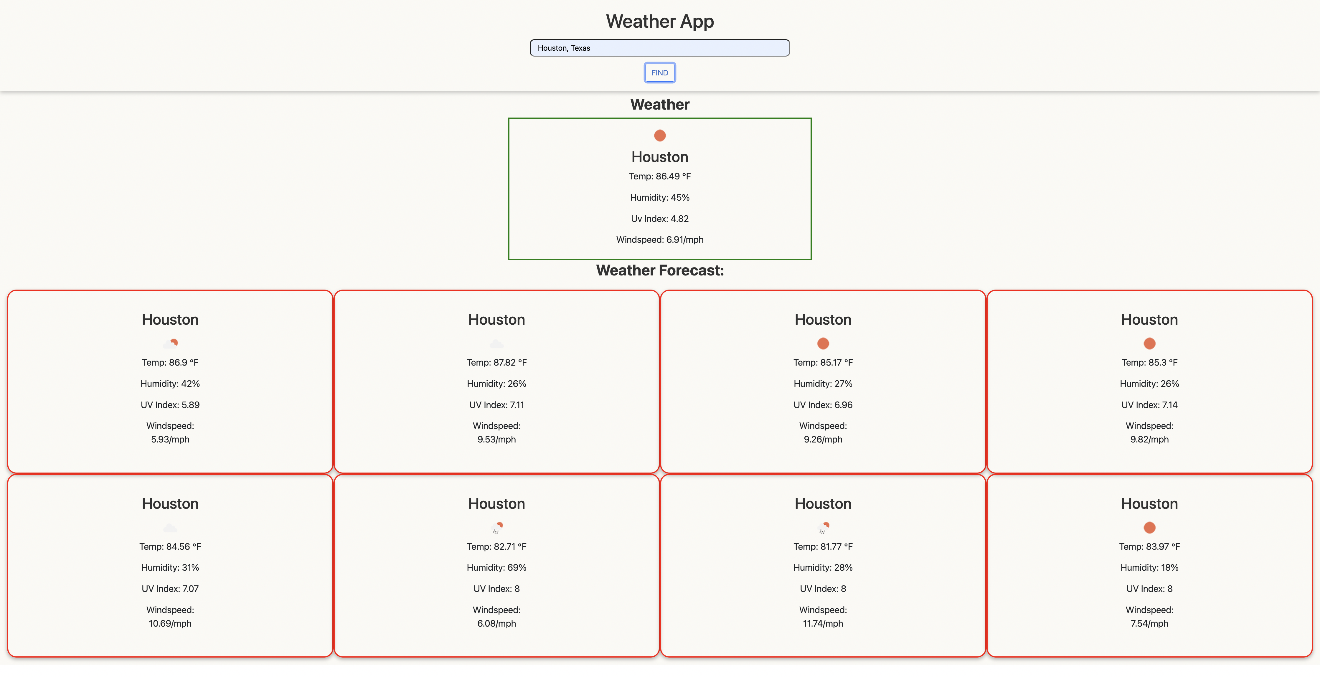 GitHub - Brichardson117/redesigned-octo-journey: Weather app to get the ...
