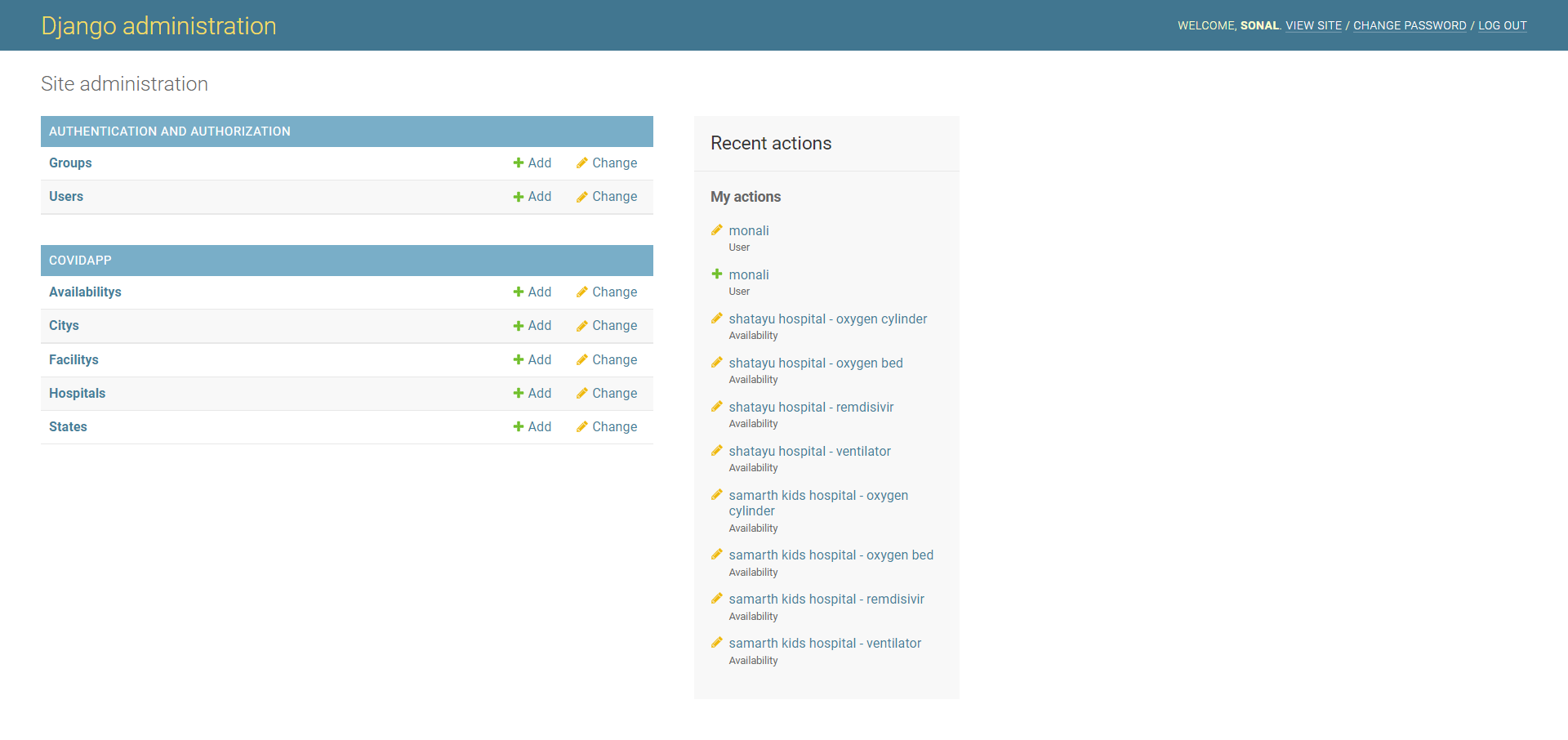 GitHub sonalishelkar/hospitalbedavailability create hospital bed