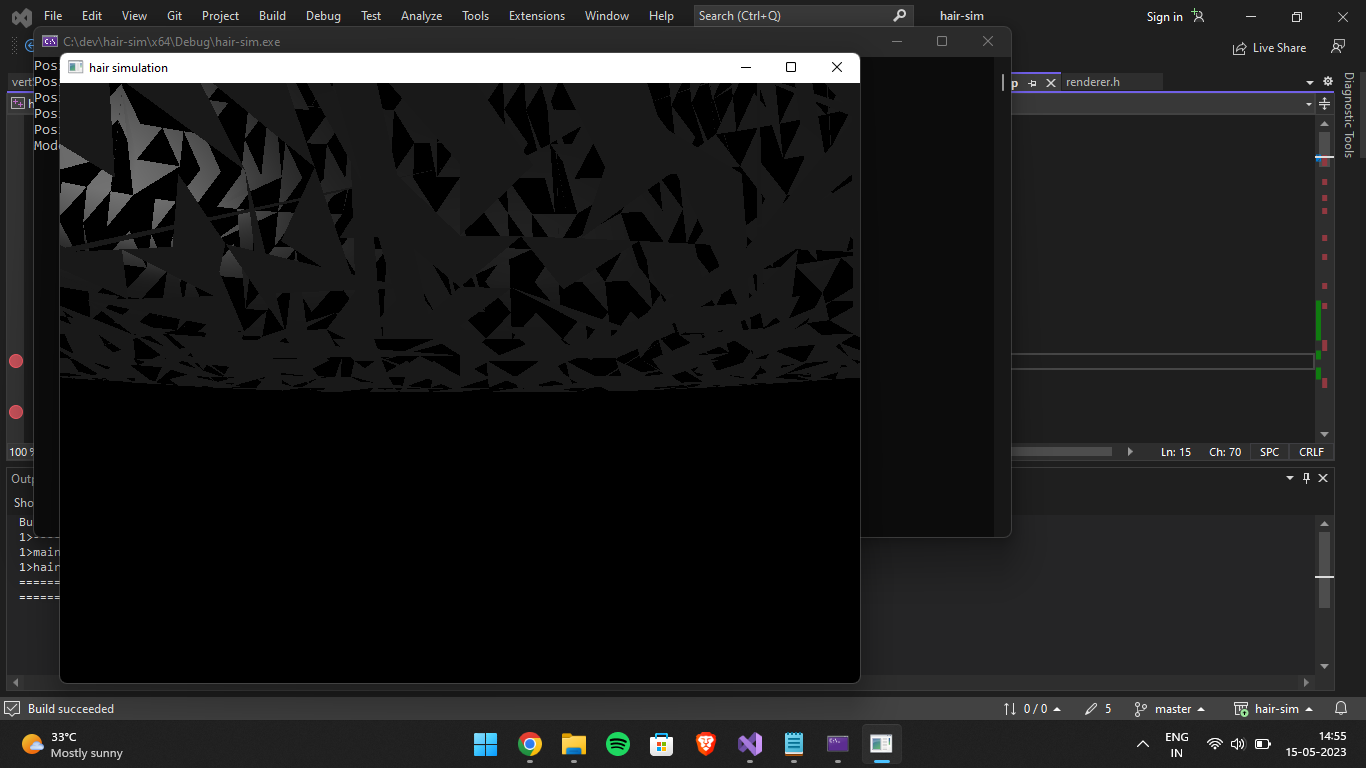 GitHub - mo-shahab/hair-sim: 3d model rendering of type obj into opengl ...