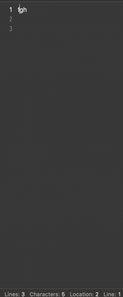 Incorrect line 1 · Issue #1239 · coteditor/CotEditor · GitHub