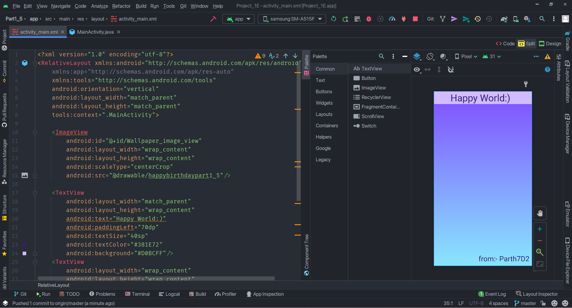 github - akprajapati learn-java-with-android-studio ·... GitHub - parth7d2/Let-s-start-android-app-development: The first step ...