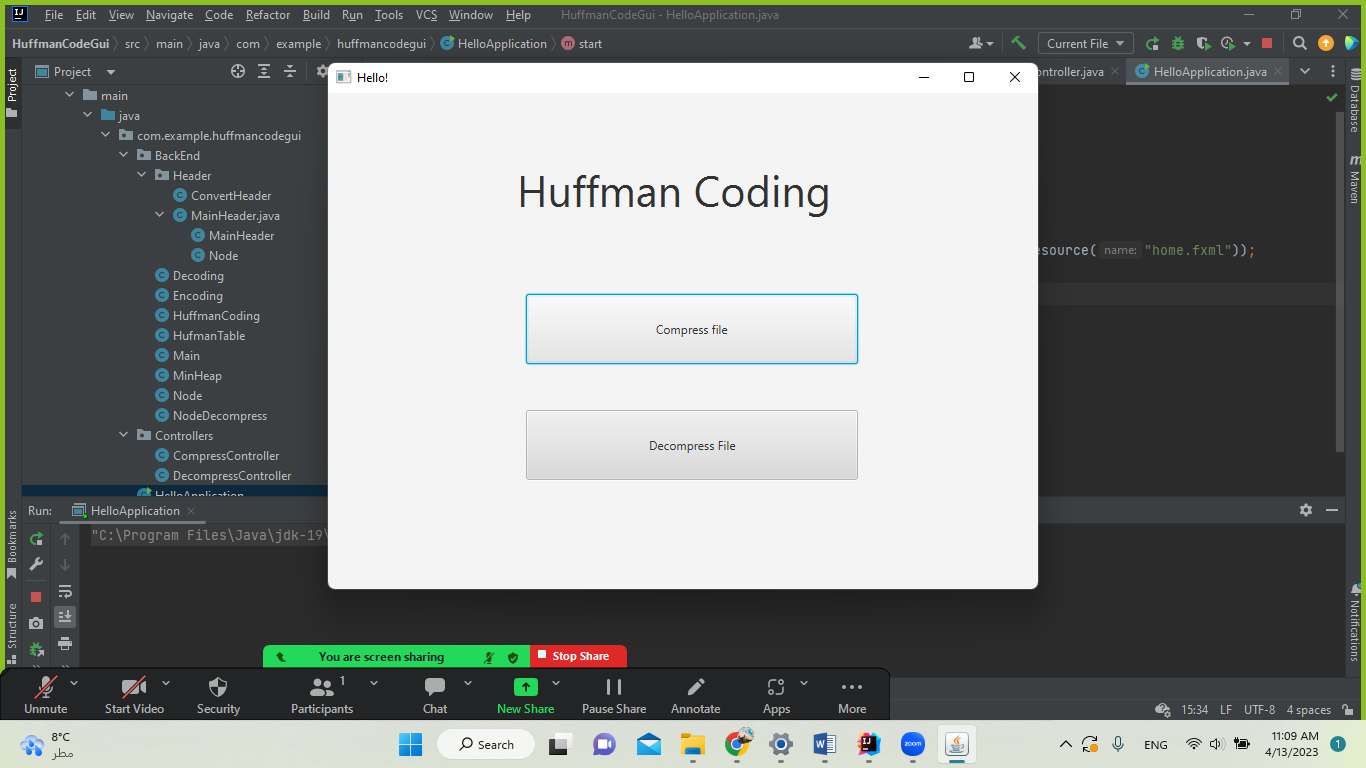 GitHub - tareqkhanfar/Huffman-Code