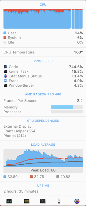 Extreme CPU (at 744%) · Issue #52088 · microsoft/vscode · GitHub