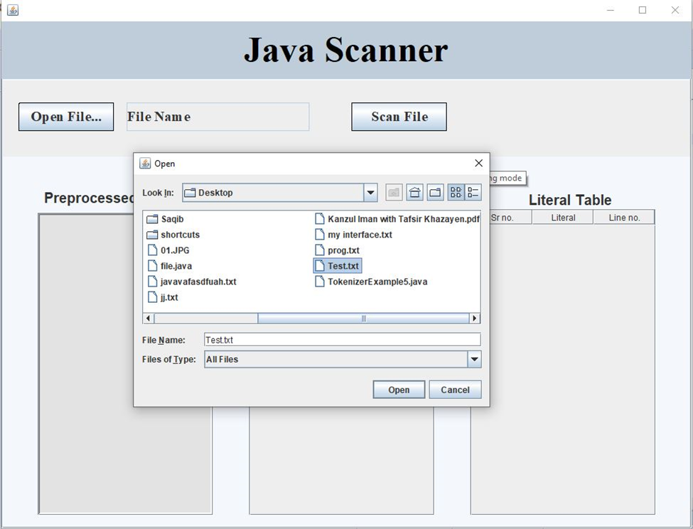 GitHub - Muhammad-Ali-Saqib/Java-Compiler-Scanner: It is the scanner ...