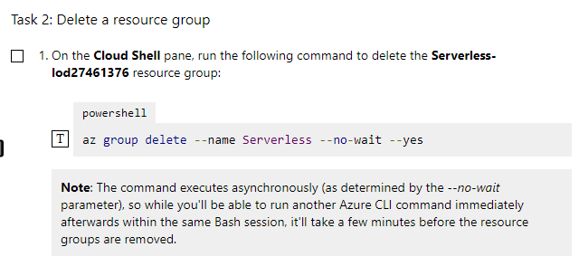 deletion of RG · Issue #591 · MicrosoftLearning/AZ-204 ...