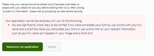 Unable to Verify my Student Status · community · Discussion #44253 · GitHub