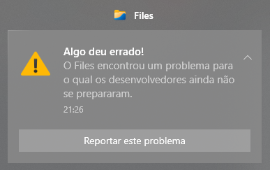 I can't use the program · Issue #9618 · files-community/Files · GitHub