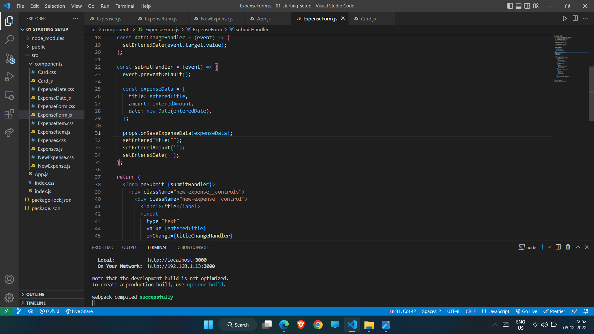 GitHub - Atharv-Nalwade/React--The-Complete-Guide · GitHub