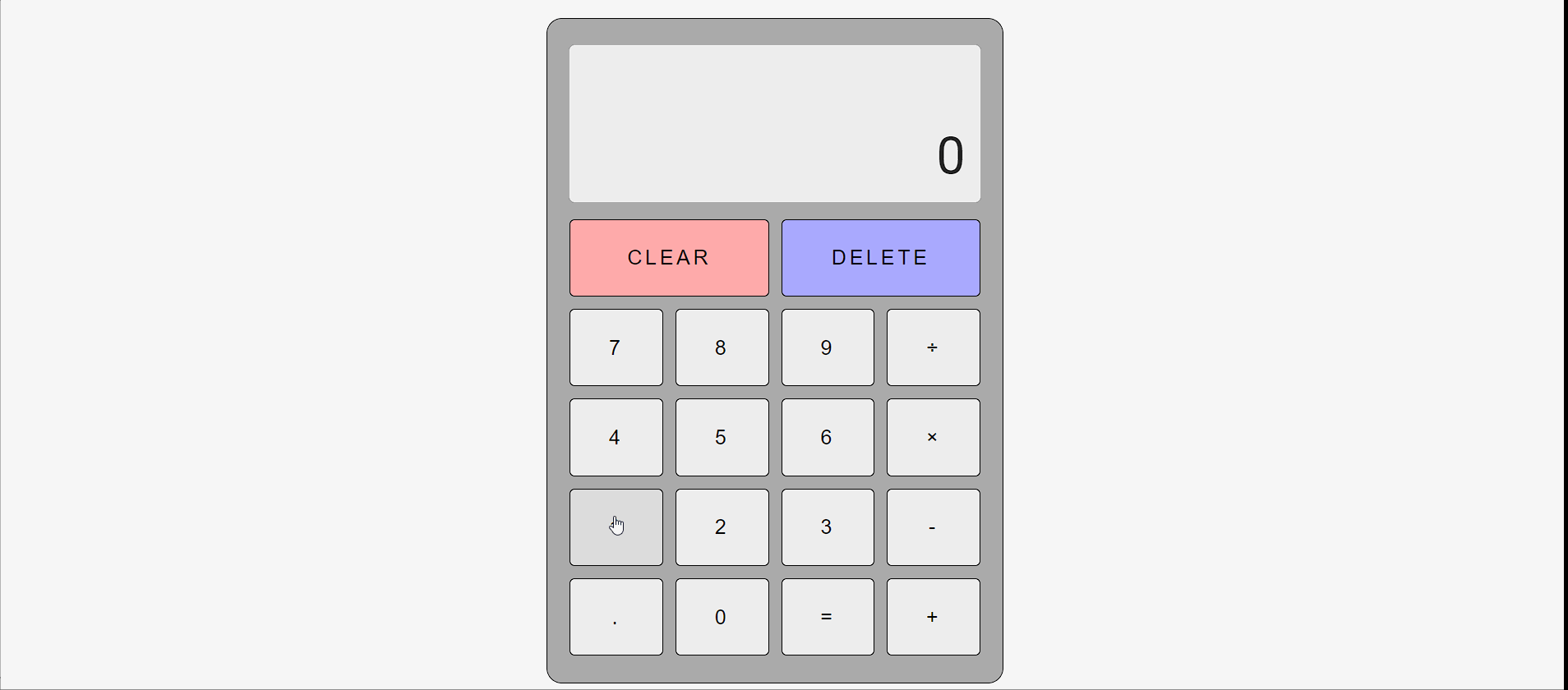 GitHub abh1sh3kk/Calculator Basic calculator built with HTML, CSS and JS.