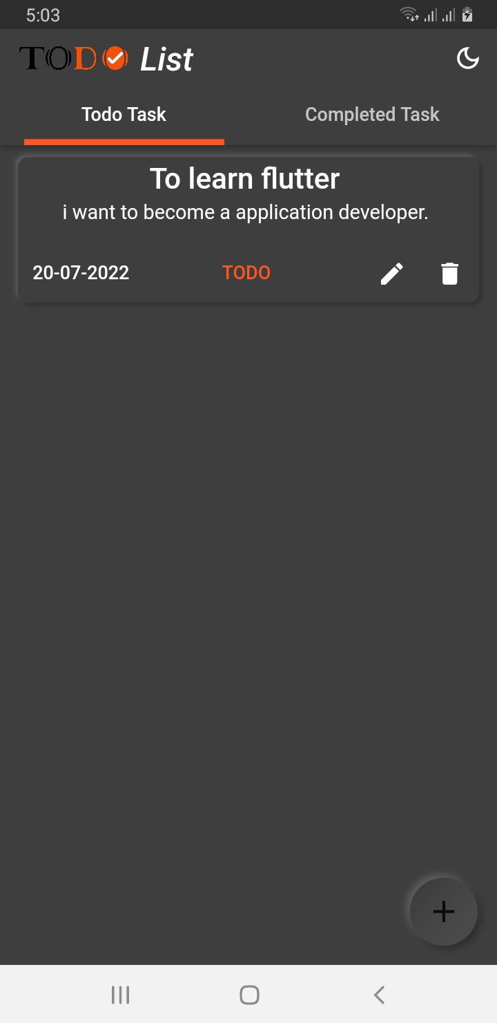 GitHub - mrumarrazzaq/Todo-List: My Todo list app