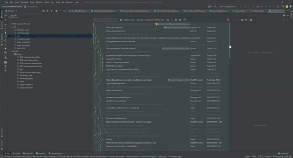 GitHub - samizirakgamedev/SauceDemoFramework: A testing framework for ...