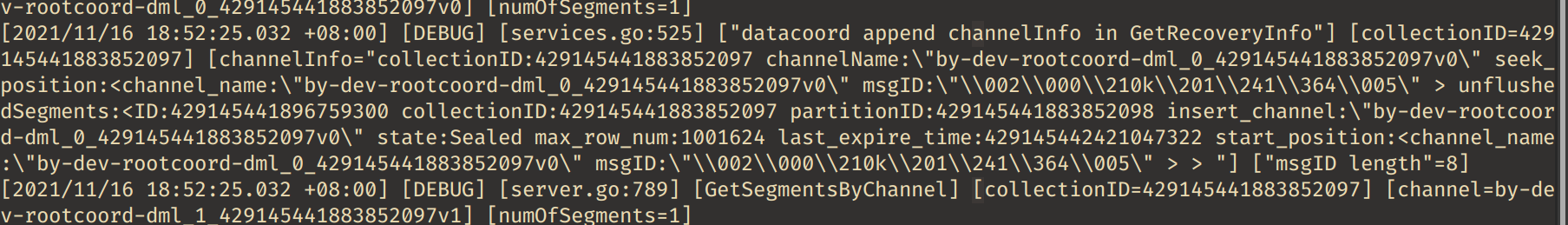 [Bug]: load collection with unflushed segment failed · Issue #11923 ...