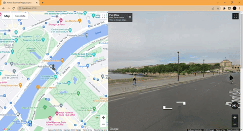 GitHub - benzoadrian/Google-Maps-API-Street-View-app