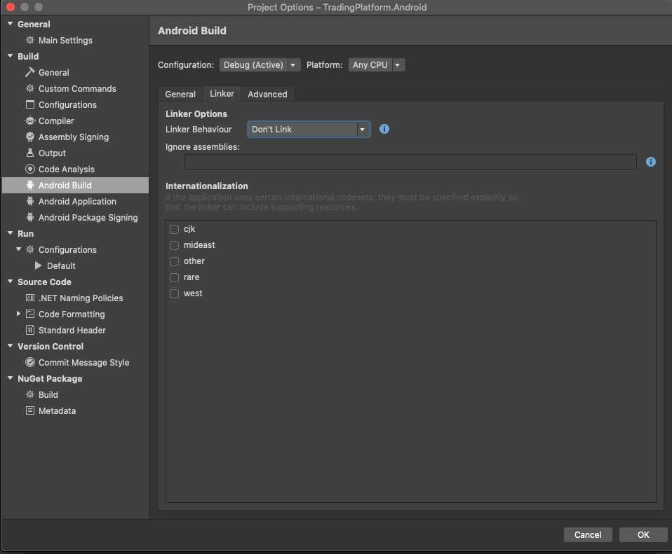 CoverFlowView, Android-only, "Method not found: bool PanCardView ...