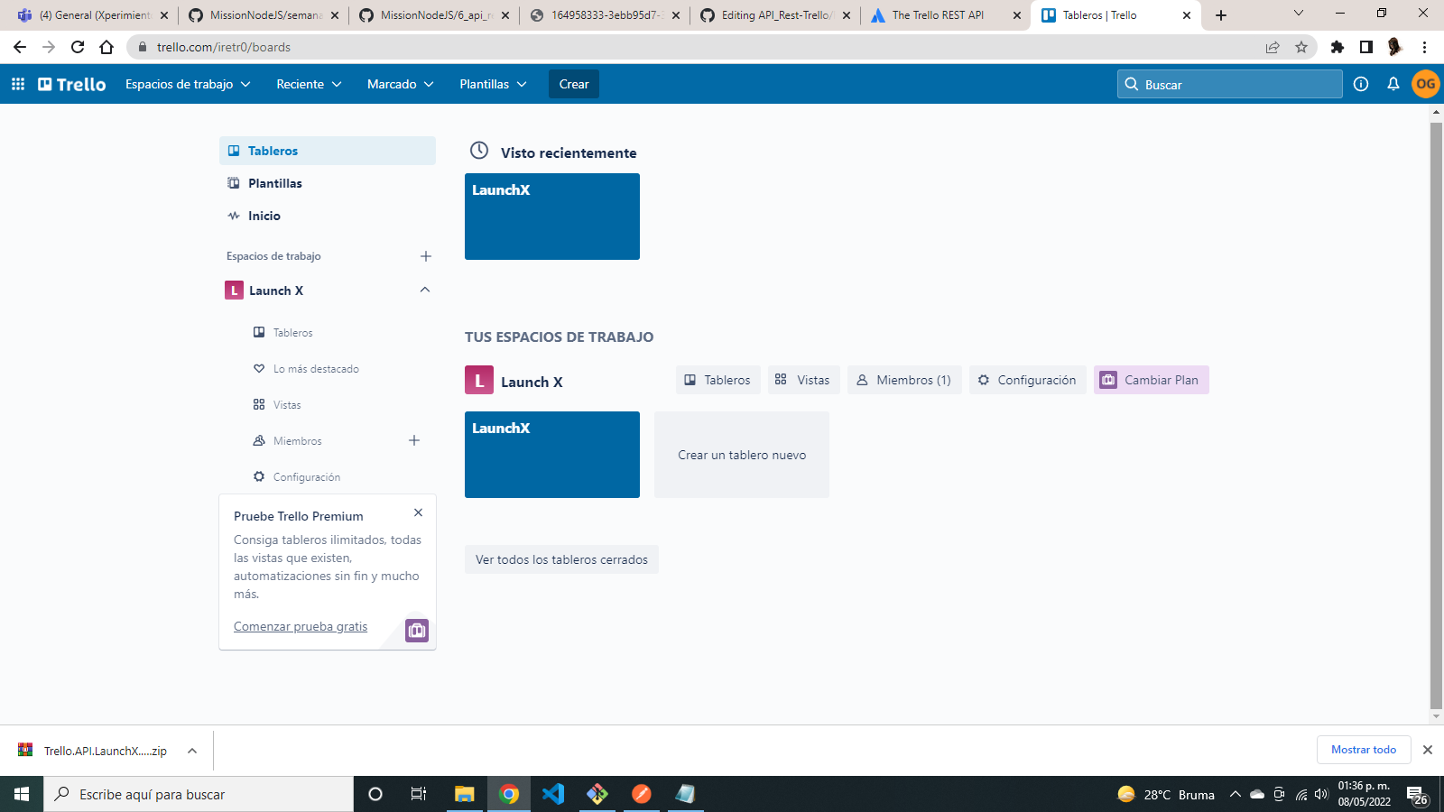 GitHub - iRetr0o/API_Rest-Trello: Pruebas del API Rest de Trello