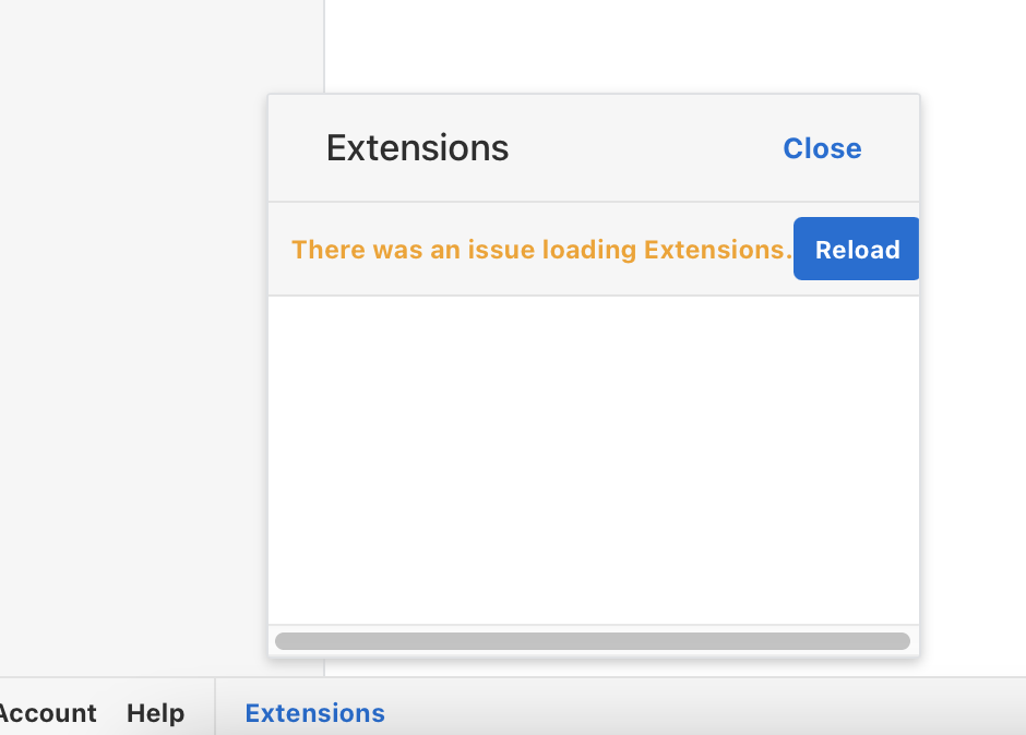 Cannot import or use extensions from web interface · Issue #1343 ...