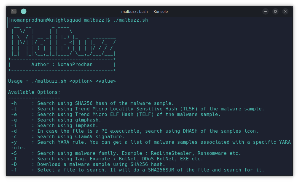 [addtool] MalBuzz · Issue #1036 · gwen001/offsectools_www · GitHub