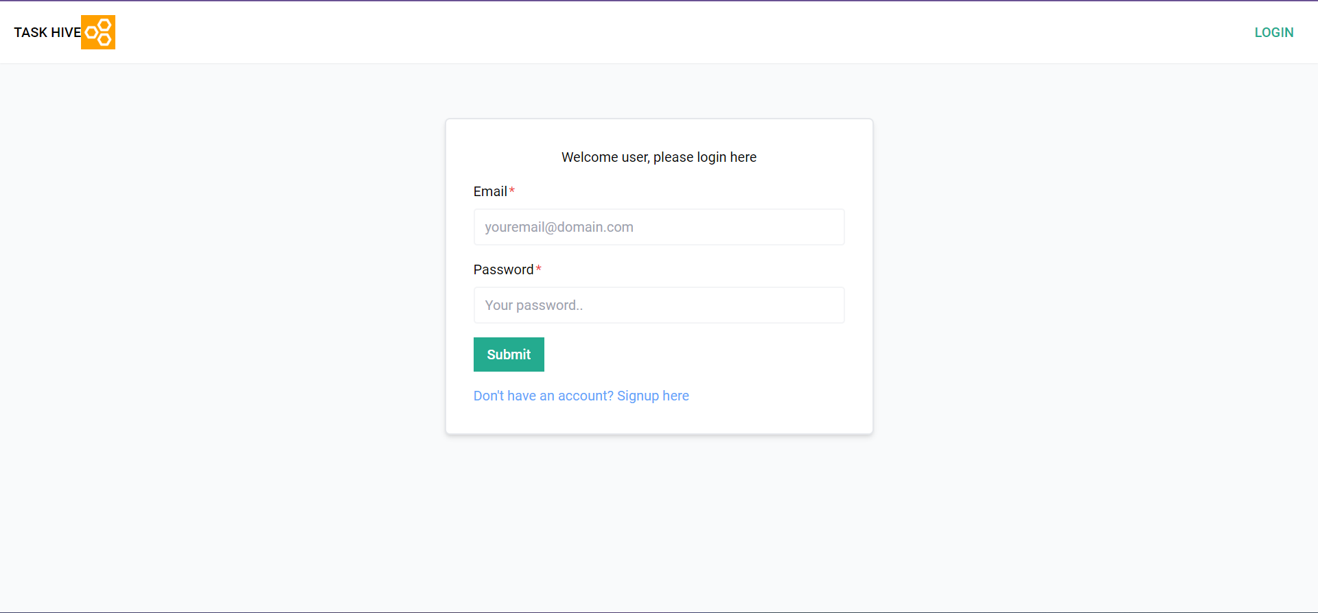 GitHub - SHREYK213/MERN-stack_TaskHive: This is a simple task app built ...