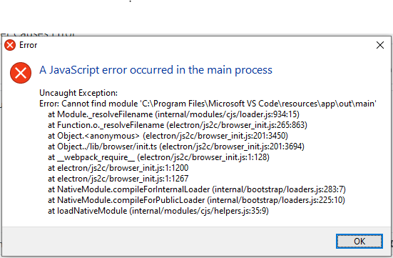 Right Click in Explorer to Open Folder Causes Error · Issue #126378 ...