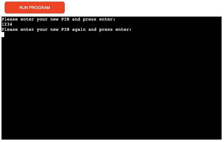 GitHub - mmcin/bank-of-python-CI-PP3: My Python terminal project for ...