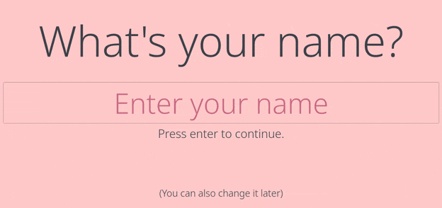 Mochitto first login