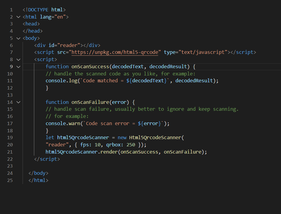 Uncaught cameraIdOrConfig is required · Issue #398 · mebjas/html5 ...