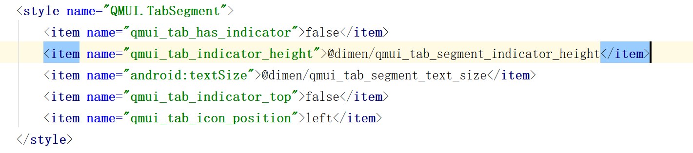 1.2.0版本里，QMUI.TabSegment 缺少样式 · Issue #591 · Tencent/QMUI_Android · GitHub