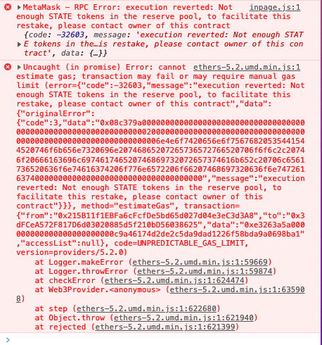Toastify Error Create Toastify message for when pool is empty · Issue #3 · second ...