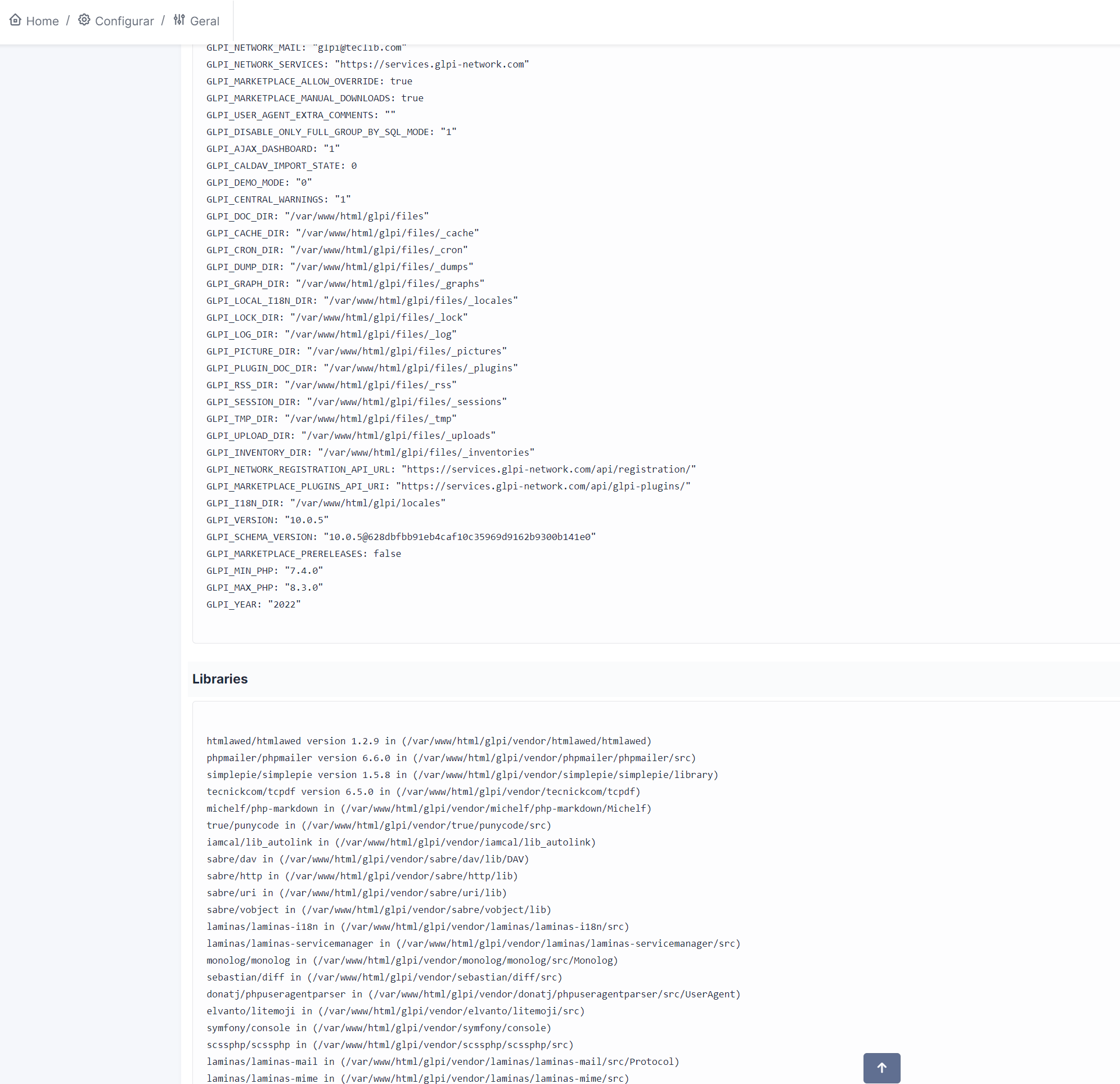 Error in version 10.0.5 · Issue #13287 · glpi-project/glpi · GitHub