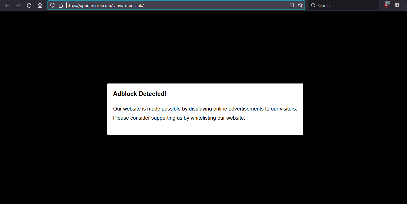 appofmirror.com [anti-adblock] · Issue #9604 · uBlockOrigin/uAssets ...