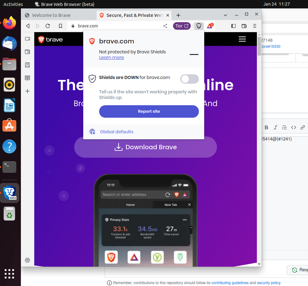Sites incorrectly listed as having/not having custom shield settings ...