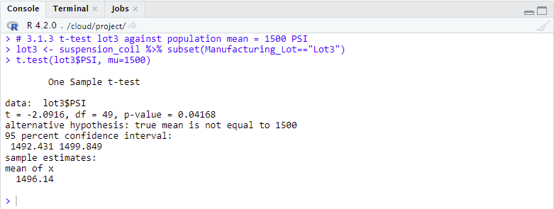 GitHub - Peteresis/MechaCar_Statistical_Analysis: Use of Statistics and R