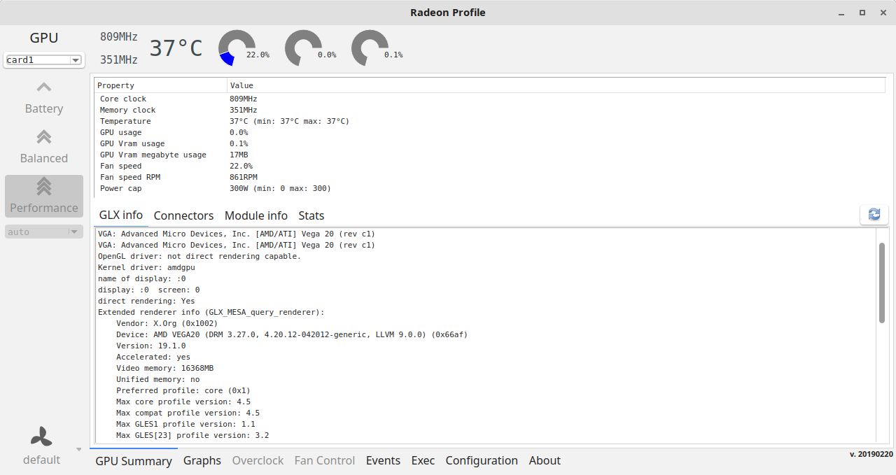 Switching To Second Card Causes Error Issue 124 Marazmista Radeon Profile Github