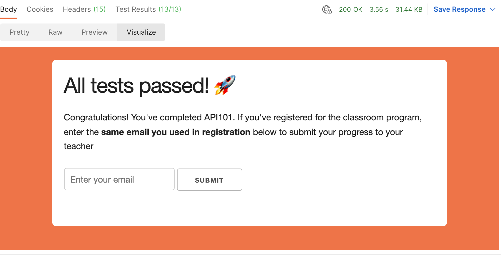 API 103: Building Applications with APIs | Postman Classroom Program ...