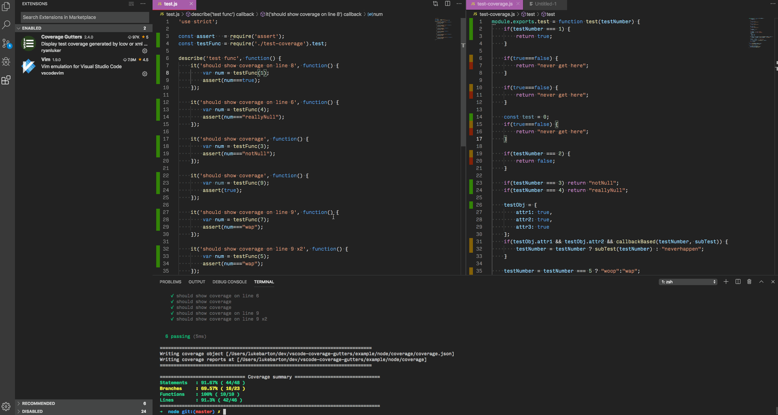 Vim extension insert mode prevents panes from updating · Issue #233 ...