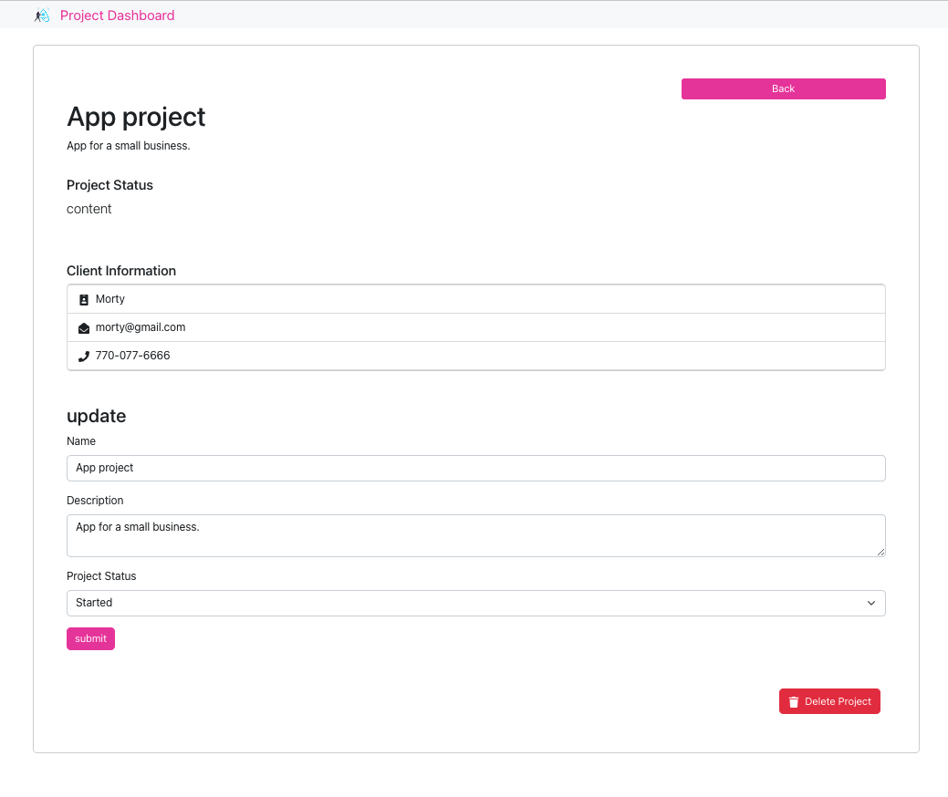GitHub - RajNori/Projectio: A simple project management dashboard using ...