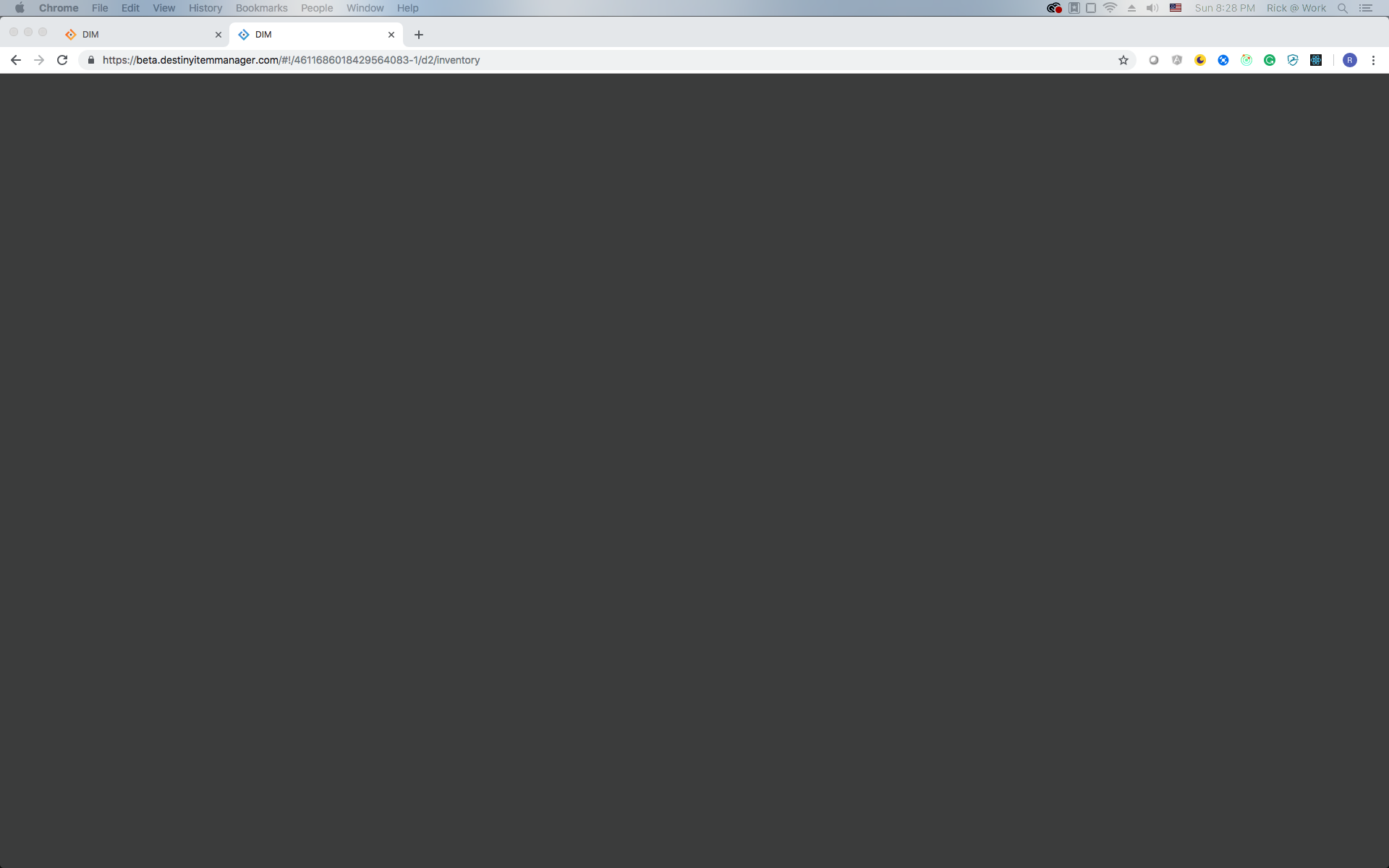 Loadout Builder Error with Characters that have no Items · Issue #3219 ...