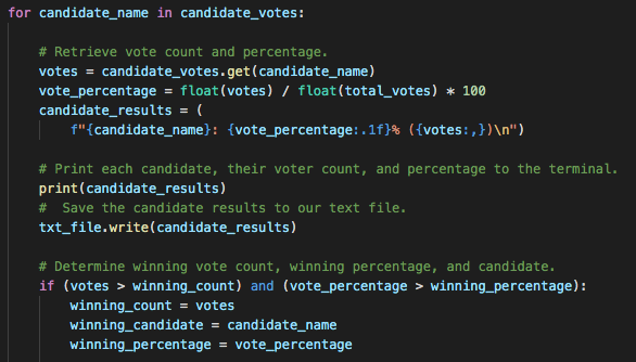 GitHub - Mollyraeprice/Election_Analysis: Module 3