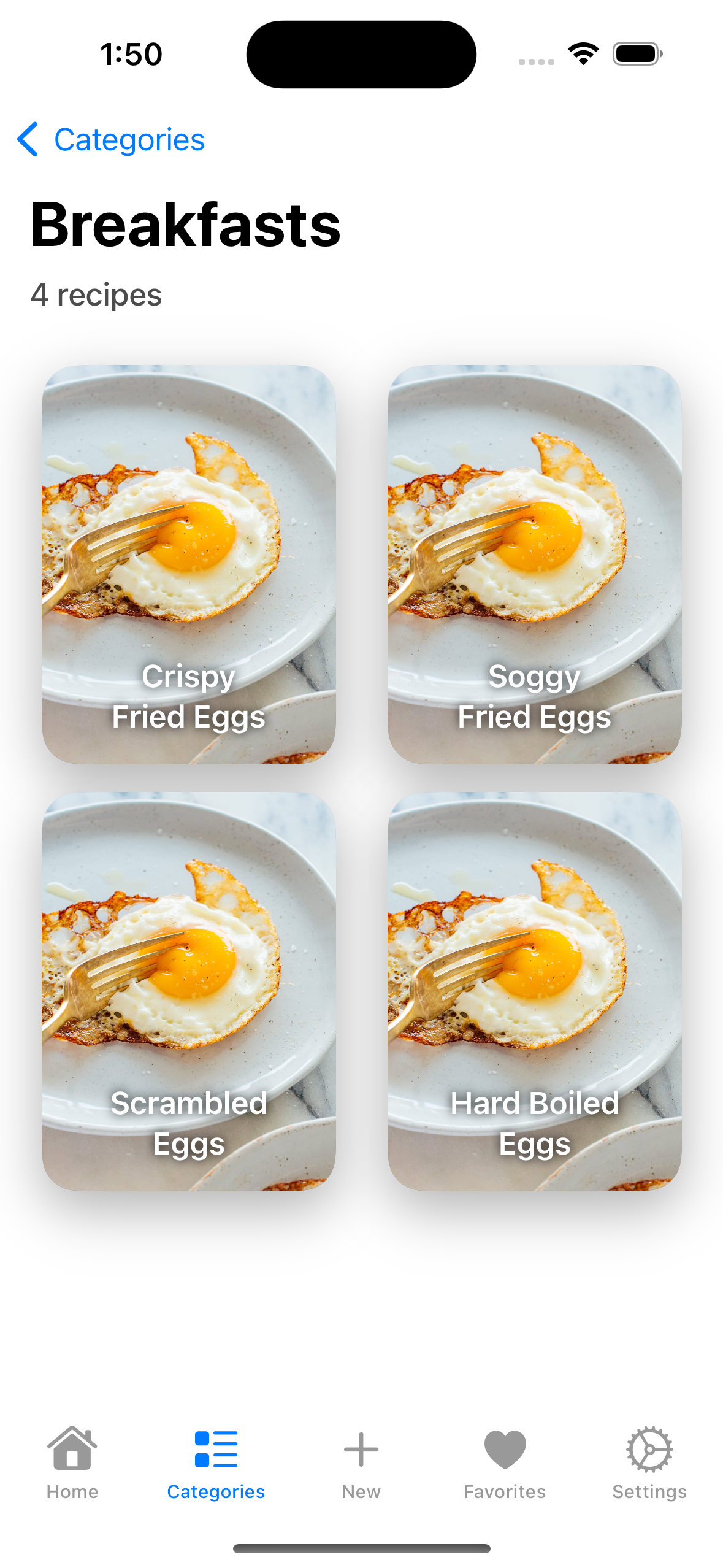GitHub - izakbunda/Recipe-App: Simple recipe app made with Swift. With ...