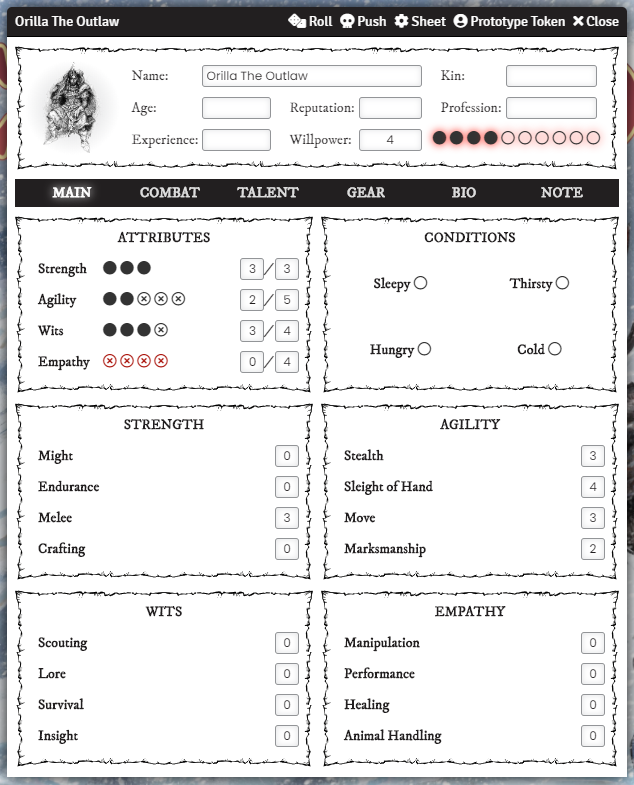 Alternative Sheet Interaction