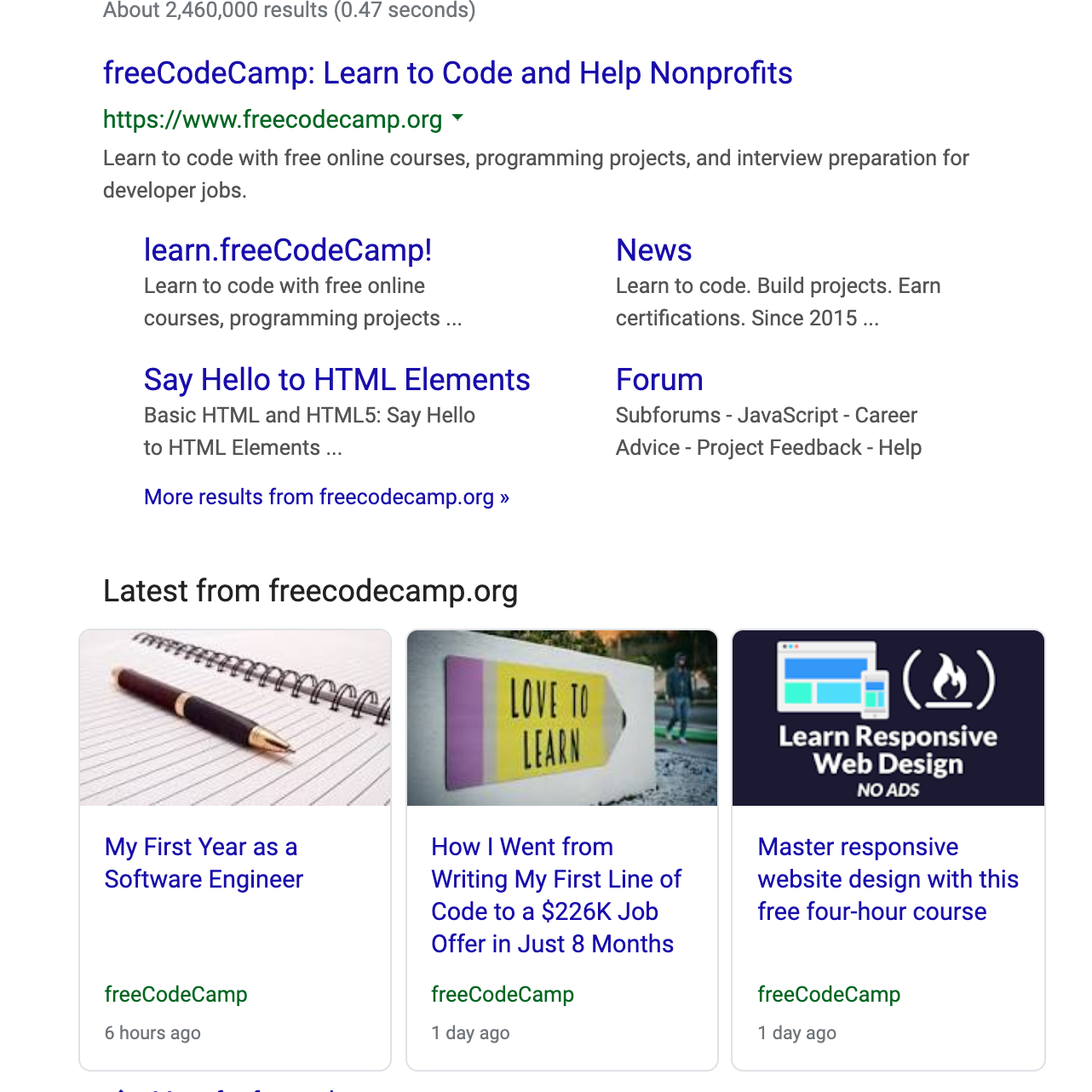 Update freeCodeCamp sitemap · Issue #36823 · freeCodeCamp/freeCodeCamp ...