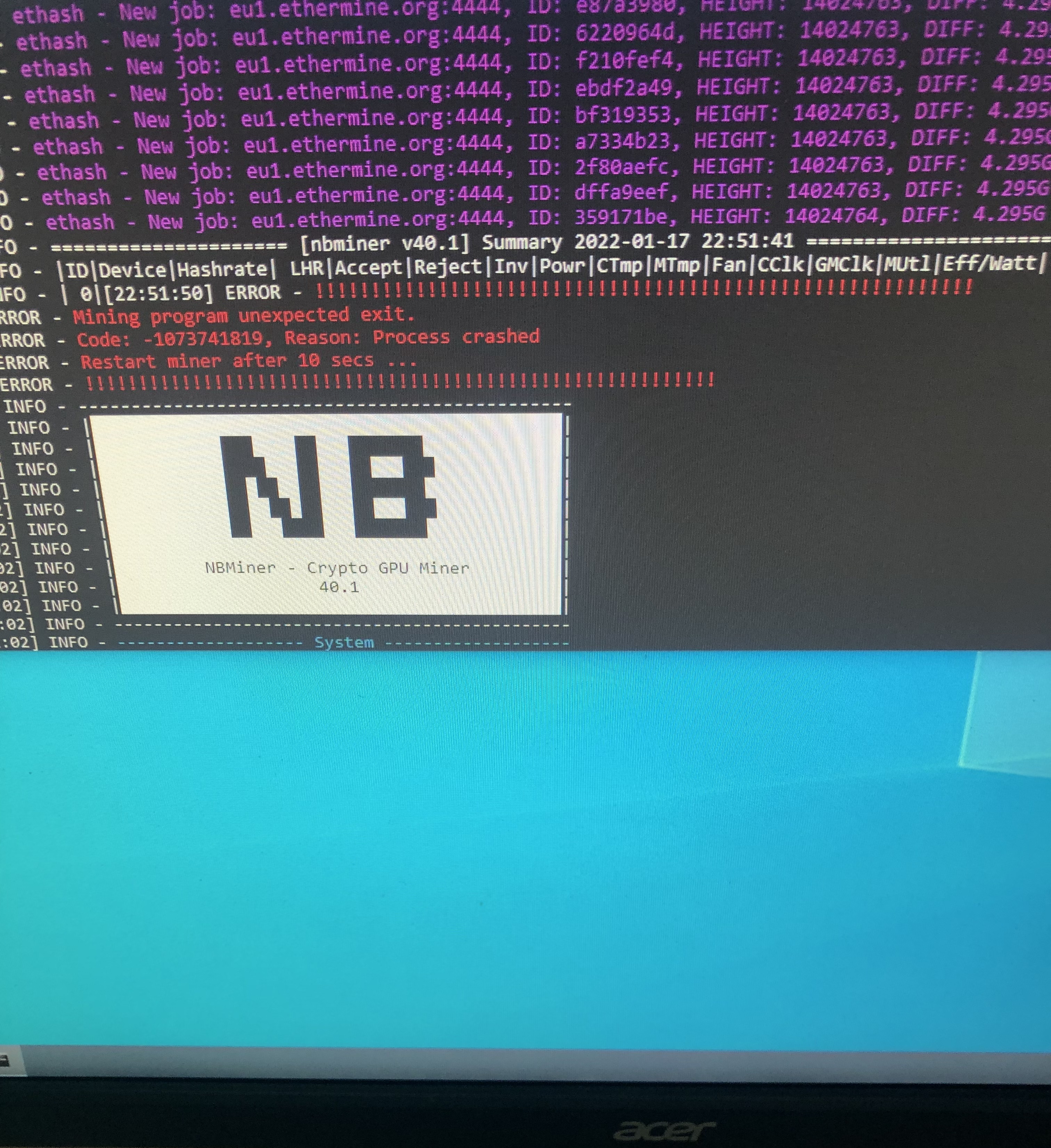 Help in rx 6600 xt problem · Issue #752 · NebuTech/NBMiner · GitHub