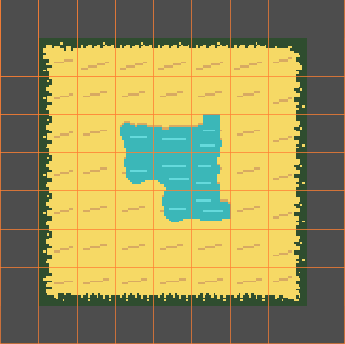 Terrain set gives unexpected results, algorithm creates bit masks ...