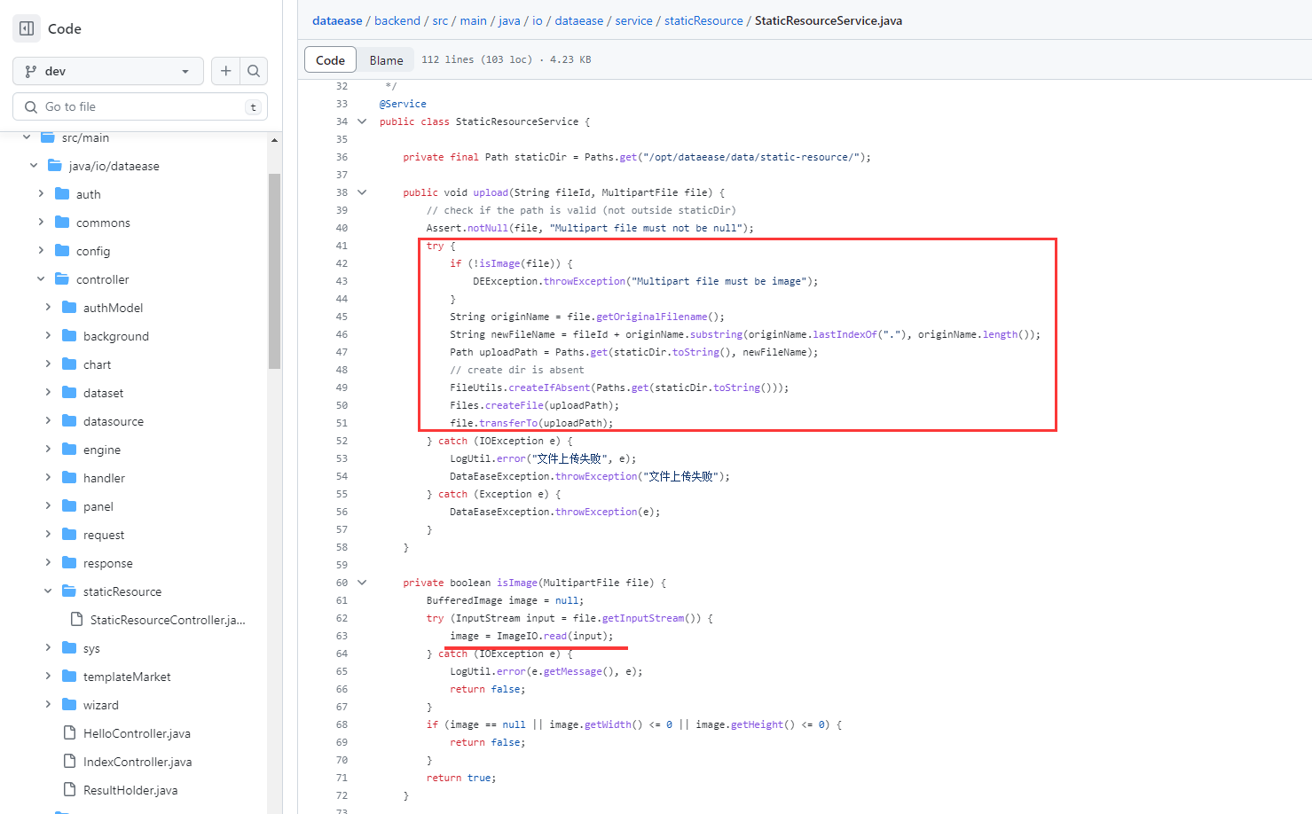 DataEase has a vulnerability to obtain user cookies · Advisory ...